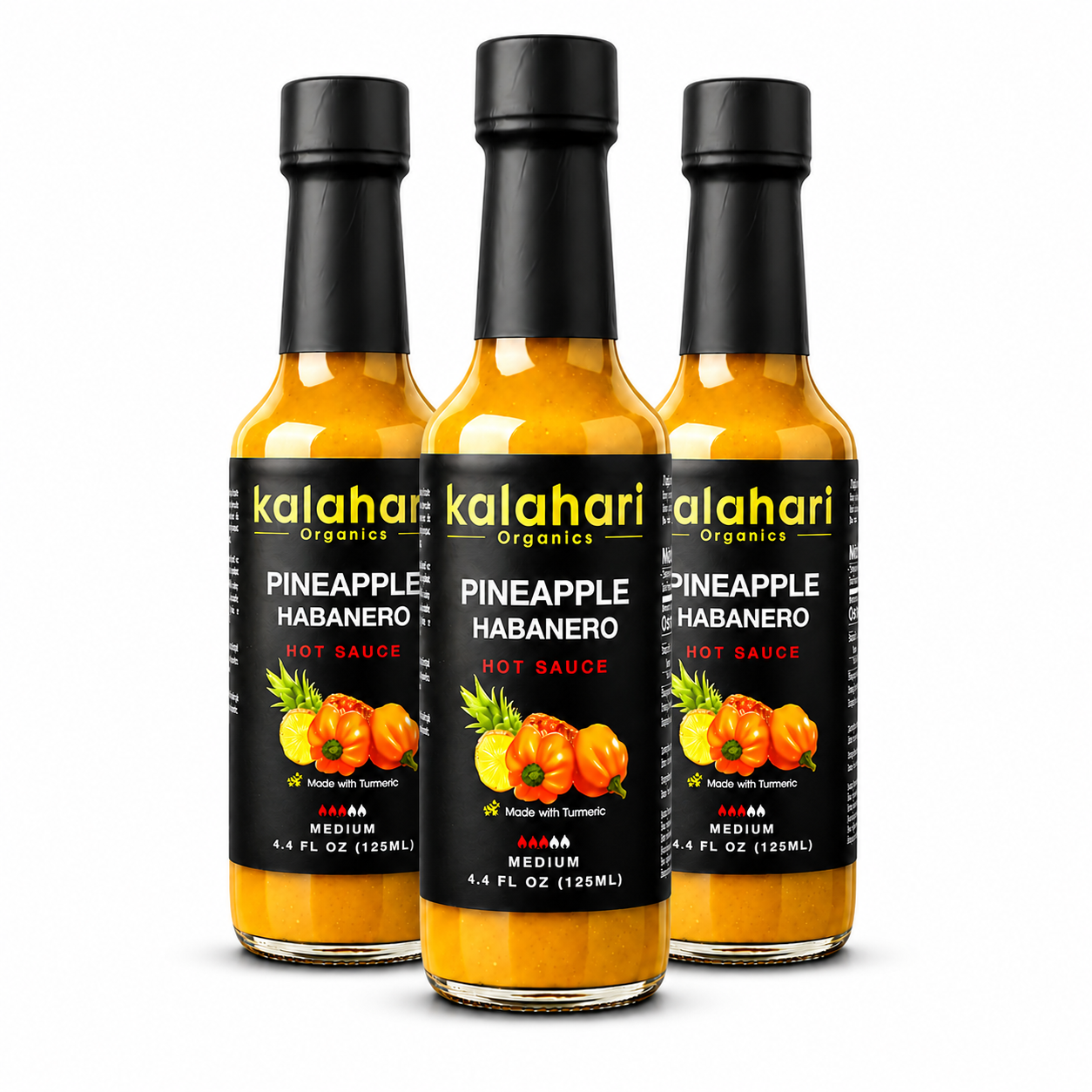 Kalahari Pineapple Habanero Hot Sauce — 125ml