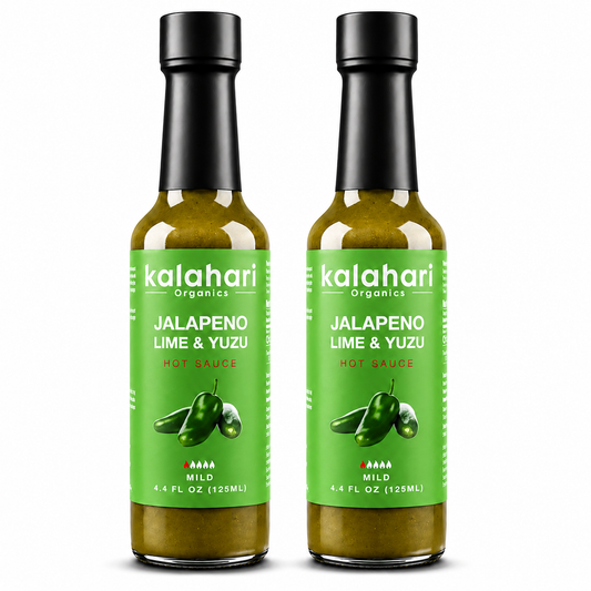 Kalahari Organics Jalapeño Lime & Yuzu Hot Sauce — 125ml