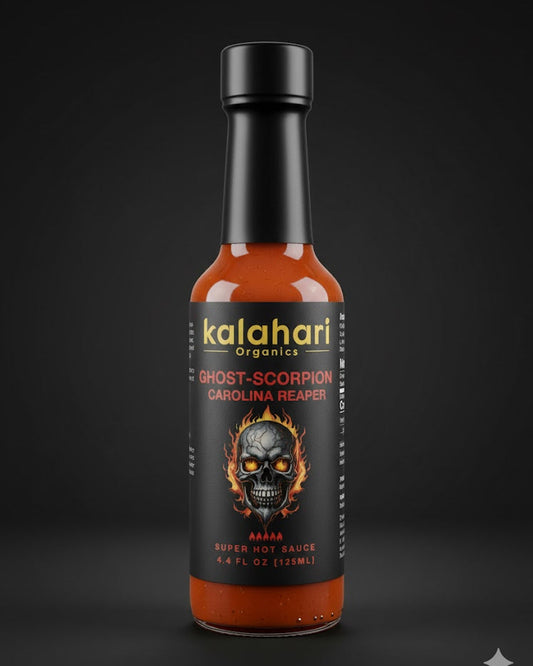Kalahari Trinity | Ghost Scorpion Reaper Super-Hot Sauce -125ml