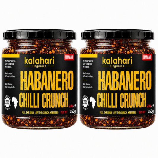 Kalahari Habanero Chilli Crunch Oil — 250g