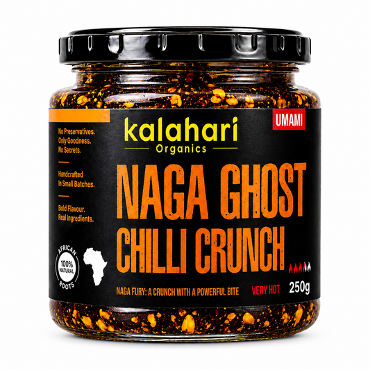 Kalahari Naga Ghost Chilli Crunch Oil — 250g