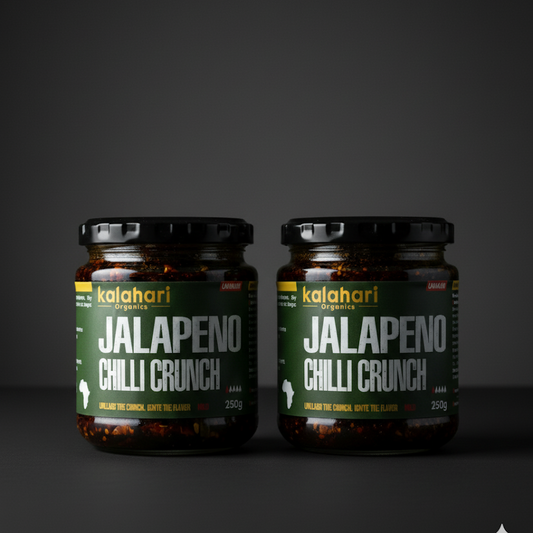 Kalahari Jalapeño Chilli Crunch Oil - 250g Jar