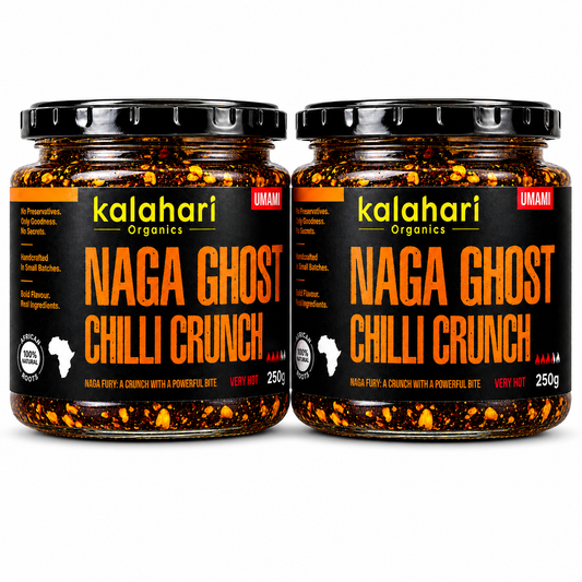 Kalahari Naga Ghost Chilli Crunch Oil — 250g