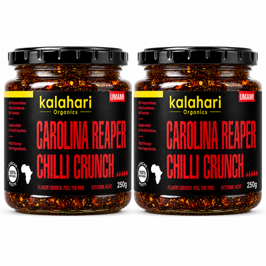 Kalahari Carolina Reaper Chilli Crunch Oil — 250g