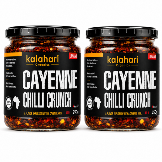Kalahari Cayenne Chilli Crunch Oil — 250g