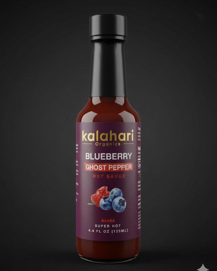 Kalahari Blueberry Ghost Hot Sauce – 125ml