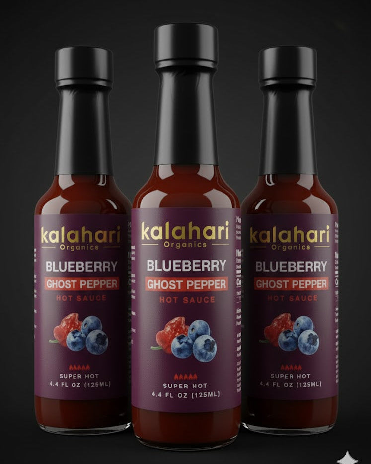 Kalahari Blueberry Ghost Hot Sauce – 125ml