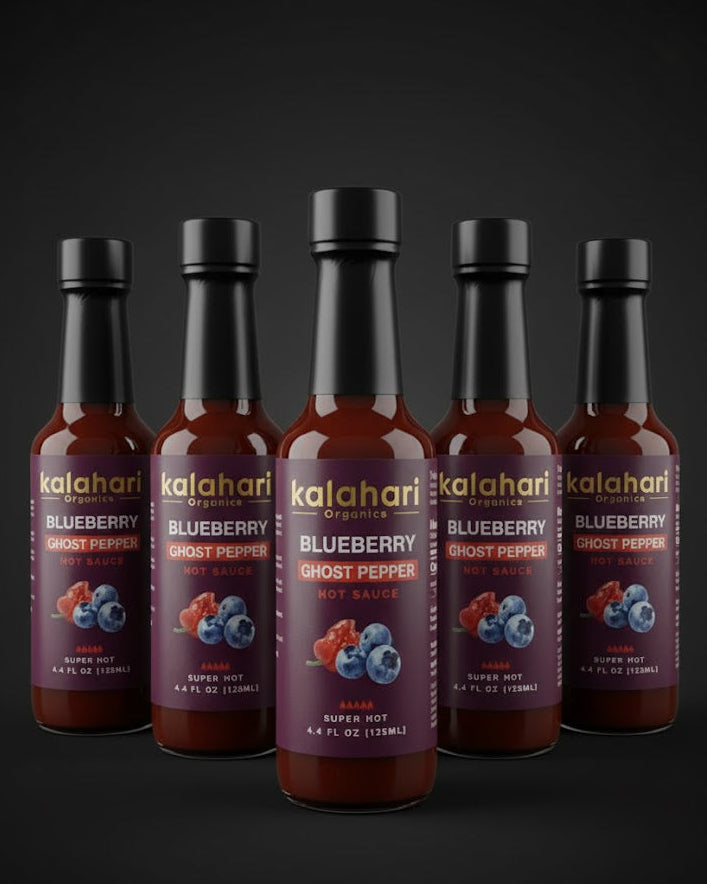 Kalahari Blueberry Ghost Hot Sauce – 125ml