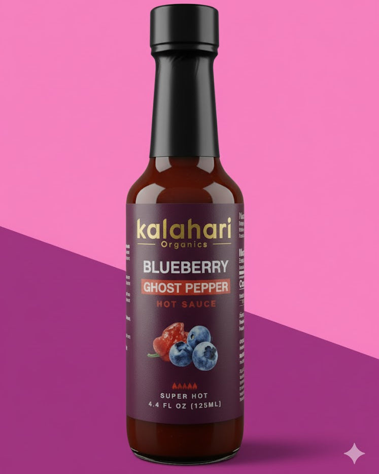 Kalahari Blueberry Ghost Hot Sauce – 125ml