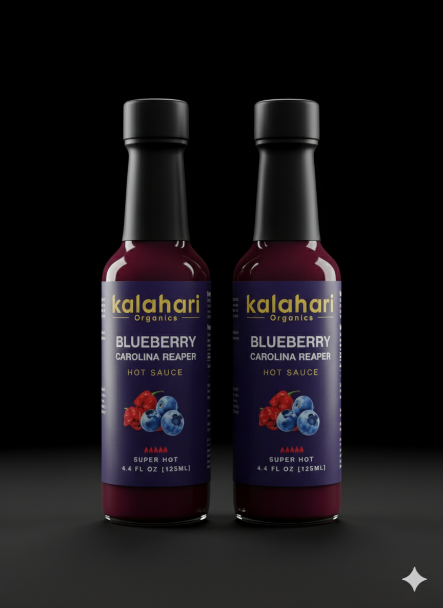 Kalahari Blueberry Carolina Reaper Hot Sauce - 125ml