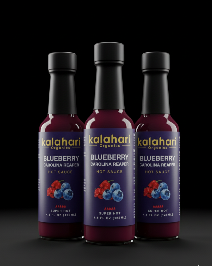 Kalahari Blueberry Carolina Reaper Hot Sauce - 125ml