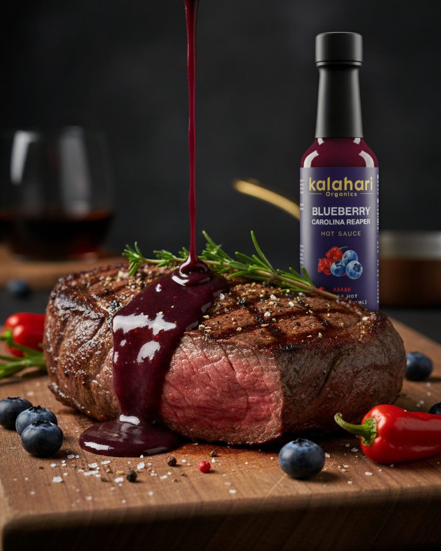 Kalahari Blueberry Carolina Reaper Hot Sauce - 125ml