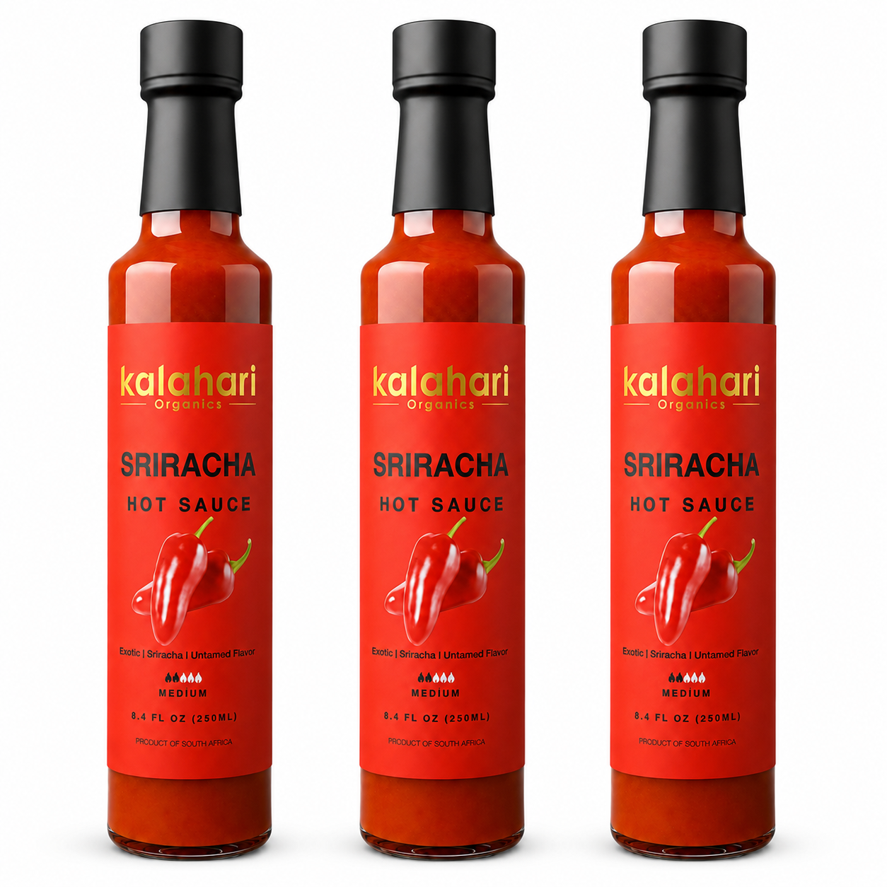 Kalahari Organics Sriracha Hot Sauce - 250ml