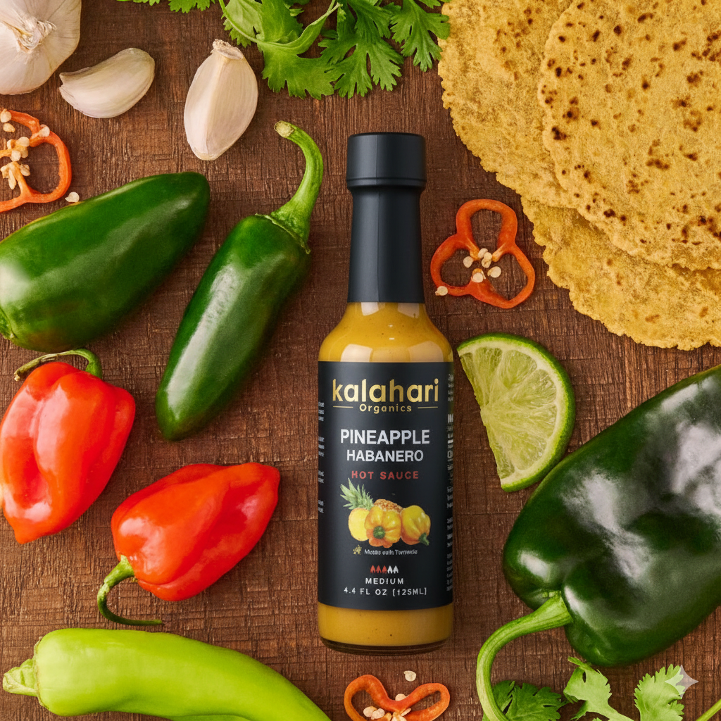 Kalahari Pineapple Habanero Hot Sauce - 125ml