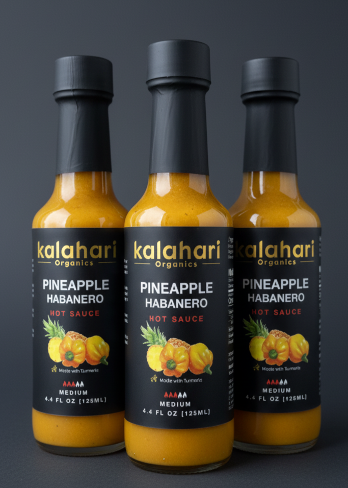 Kalahari Pineapple Habanero Hot Sauce - 125ml