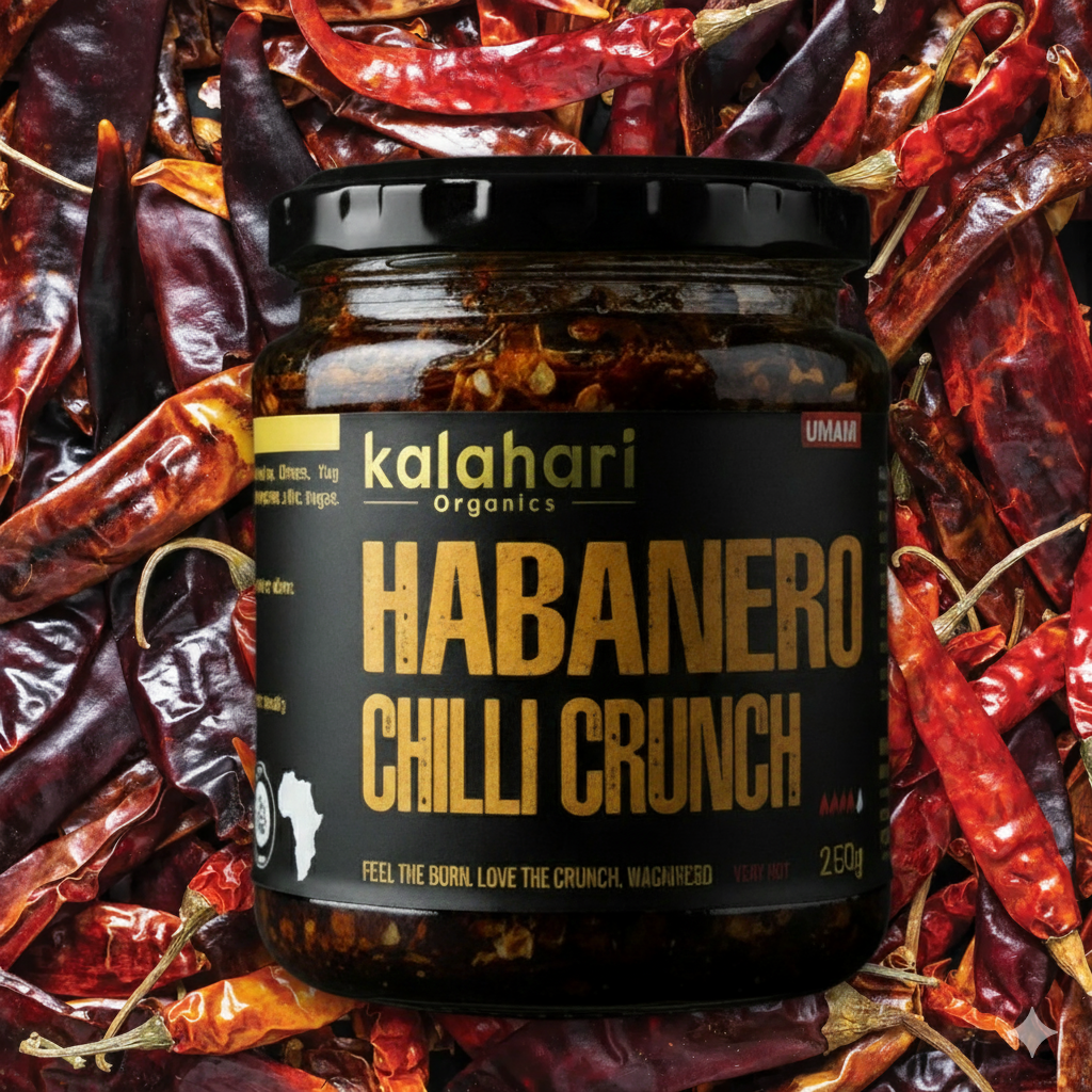 Kalahari Habanero Crunch Oil - 250g Jar