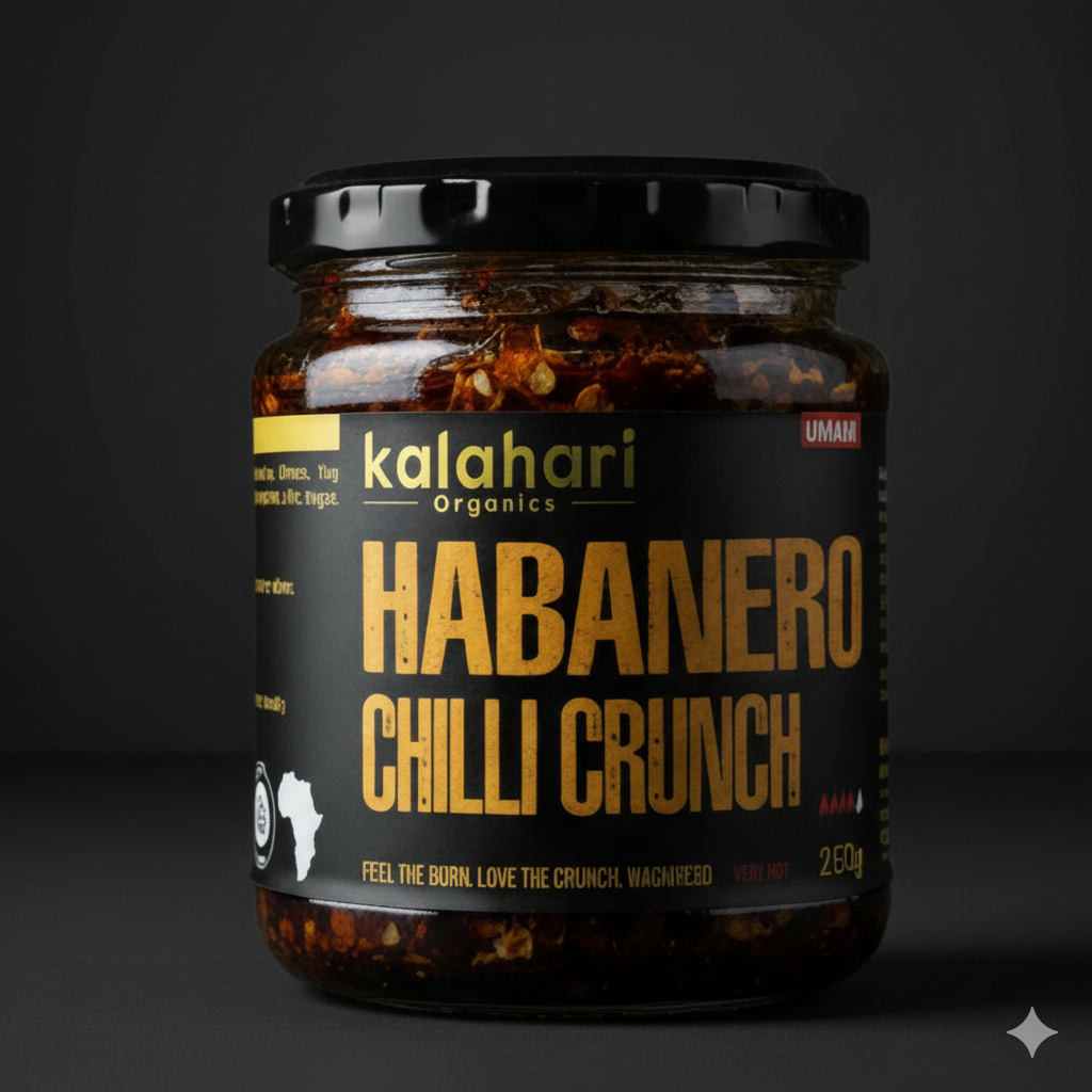 Kalahari Habanero Crunch Oil - 250g Jar