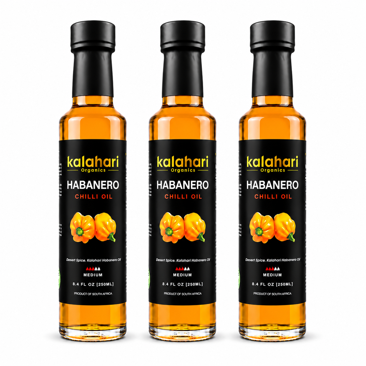 Kalahari Gold Garlic Habanero Chilli Oil - 250ml
