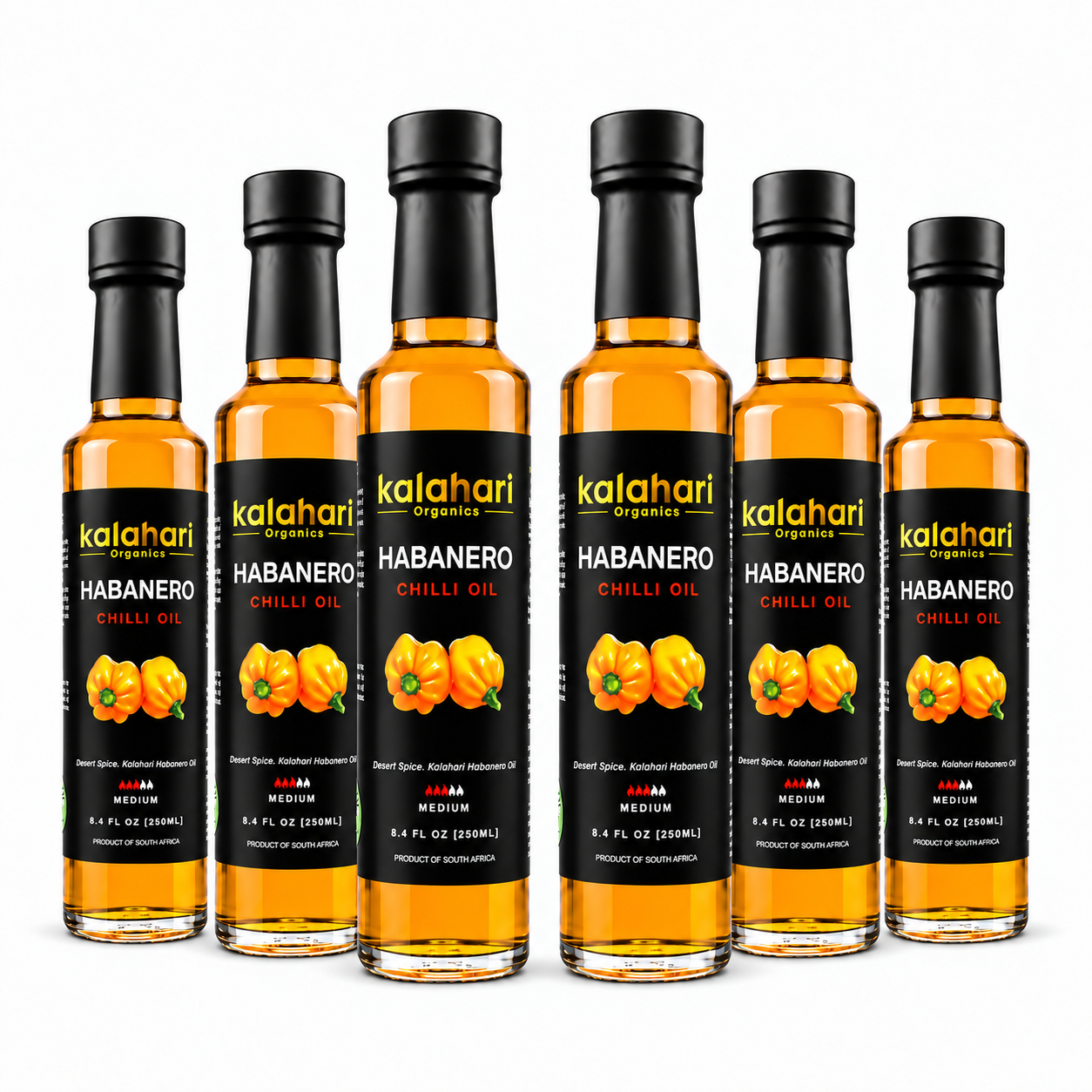 Kalahari Gold Garlic Habanero Chilli Oil - 250ml
