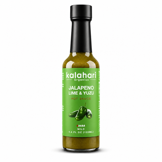 Kalahari Jalapeño Lime & Yuzu Hot Sauce Case — 24 × 125ml