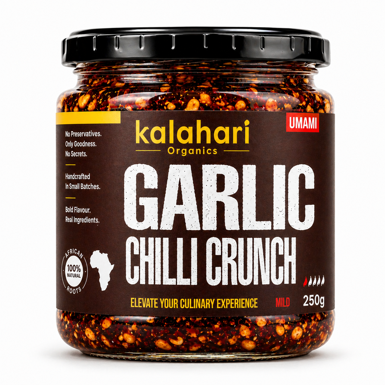 Kalahari Braai Master Chilli Crunch Trio Gift Set — 3 × 250g