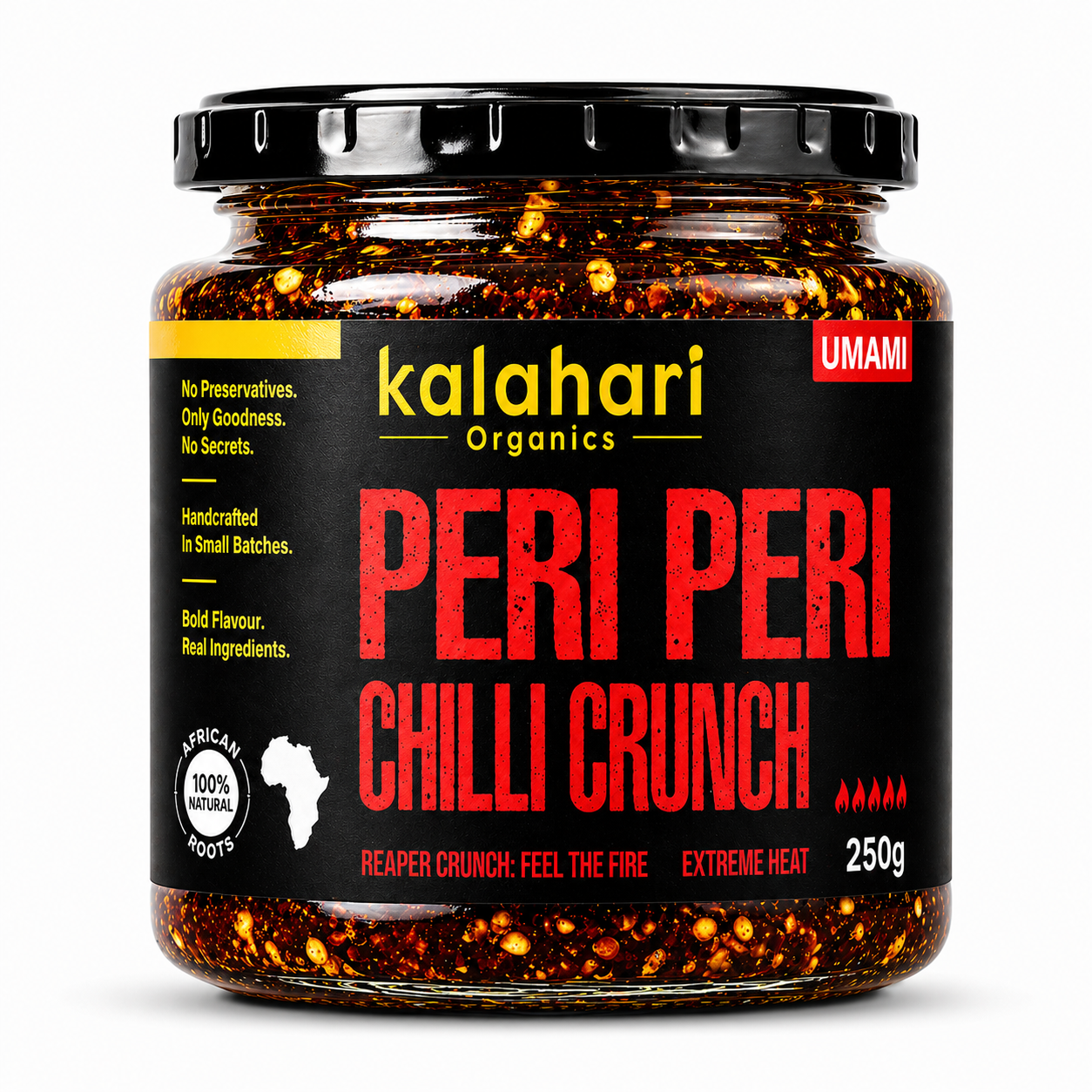 Kalahari Braai Master Chilli Crunch Trio Gift Set — 3 × 250g