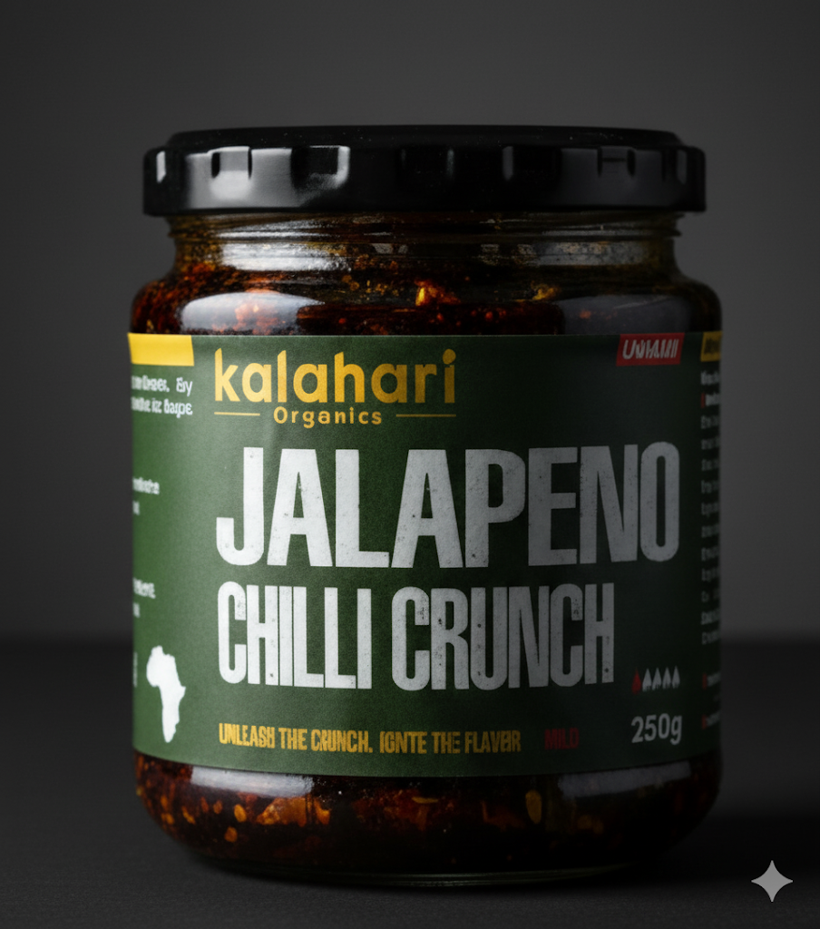 Kalahari Master Crunch Collection: Ultimate Chilli Crunch Oil Gift Set - 7x250g Gift Box