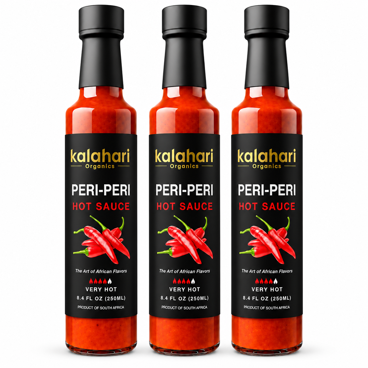 Kalahari Organics Peri-Peri Hot Sauce - 250ml