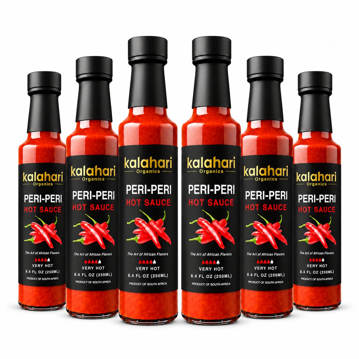 Kalahari Organics Peri-Peri Hot Sauce - 250ml