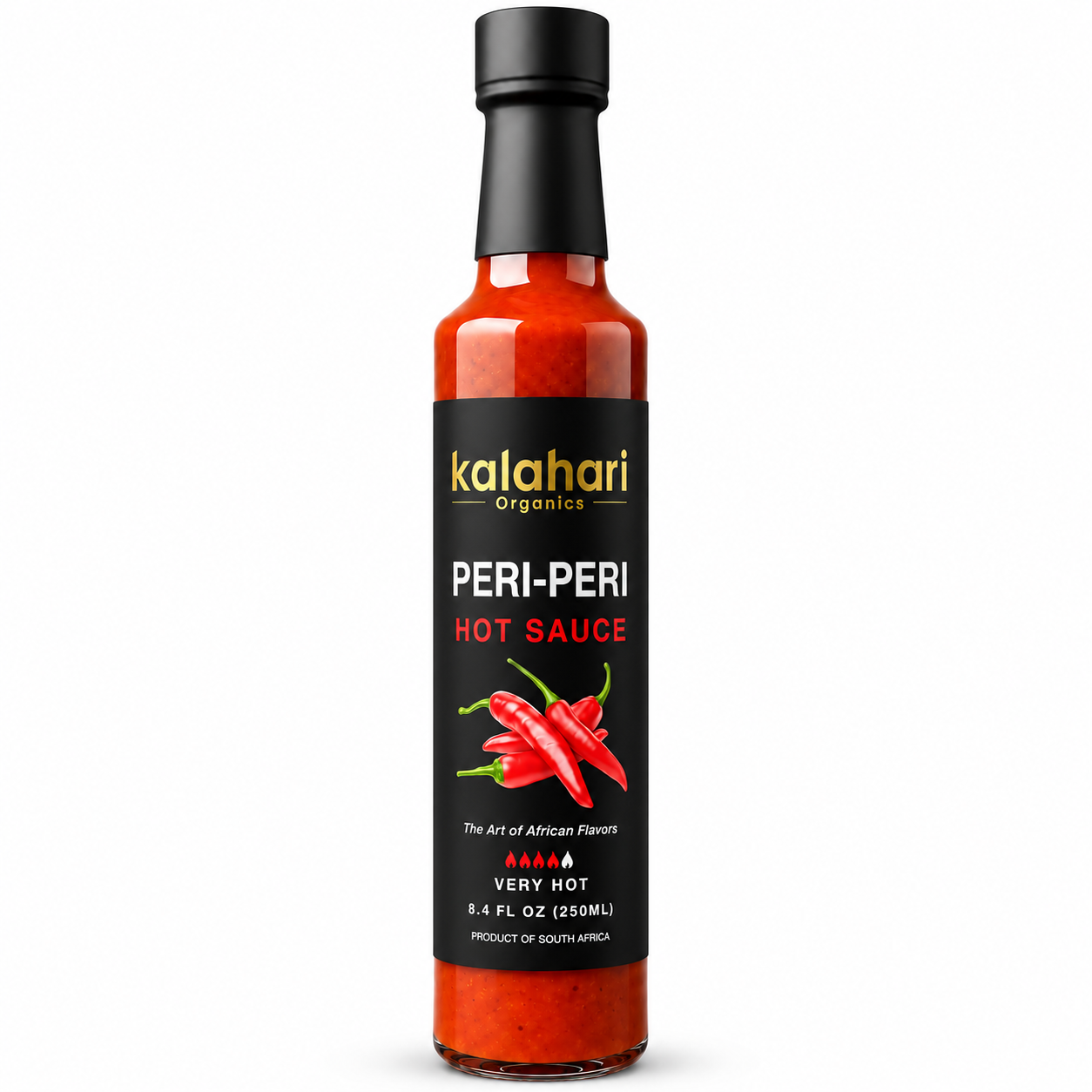 Kalahari Organics Peri-Peri Hot Sauce - 250ml