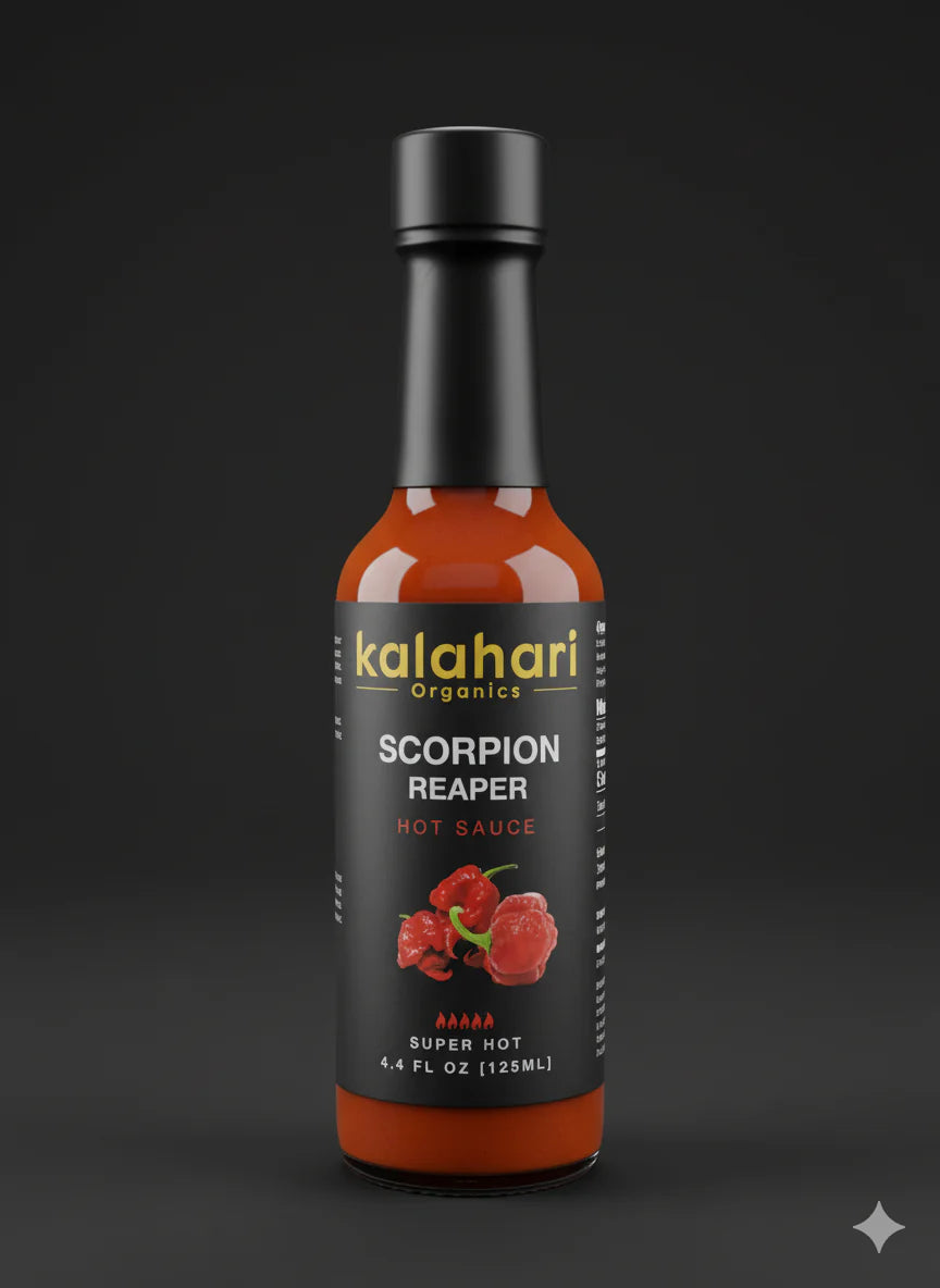 Kalahari Carolina Reaper Scorpion Hot Sauce - 125ml