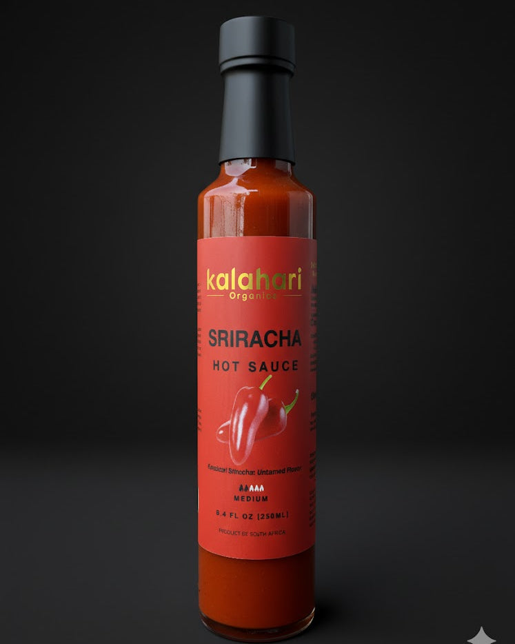 Kalahari Sriracha Hot Sauce 250ml – The Perfectly Balanced Roasted Heat