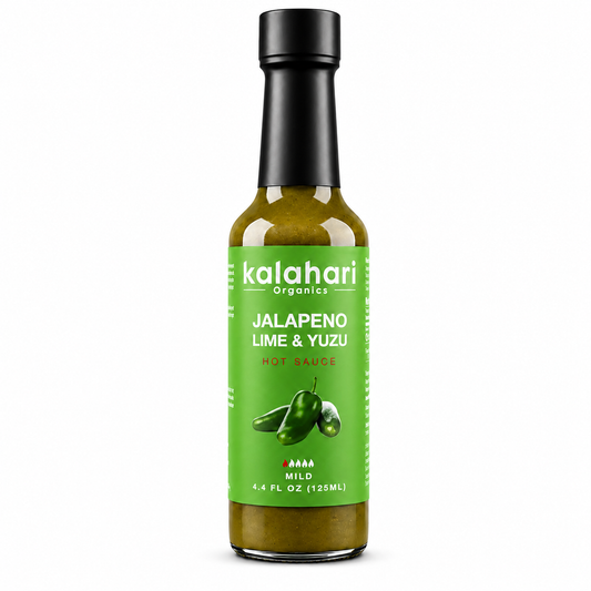 Kalahari Organics Jalapeño Lime & Yuzu Hot Sauce — 125ml