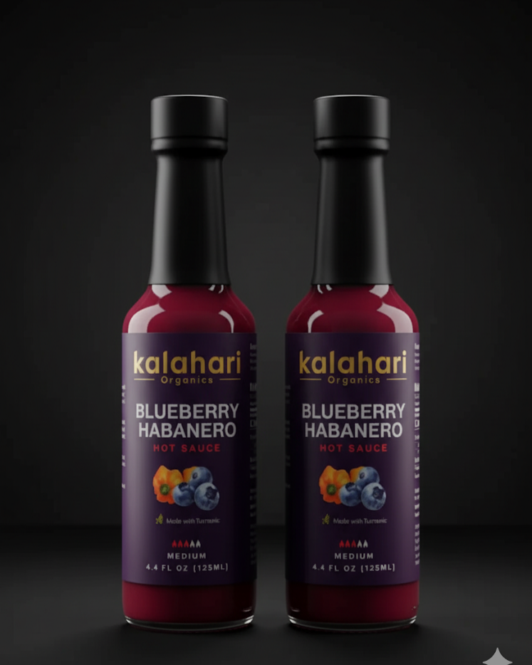 Kalahari Blueberry Habanero Hot Sauce – 125ml