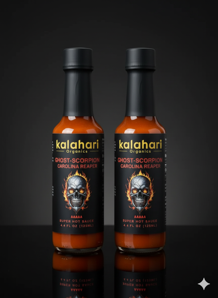 Kalahari Trinity | Ghost Scorpion Reaper Super-Hot Sauce -125ml
