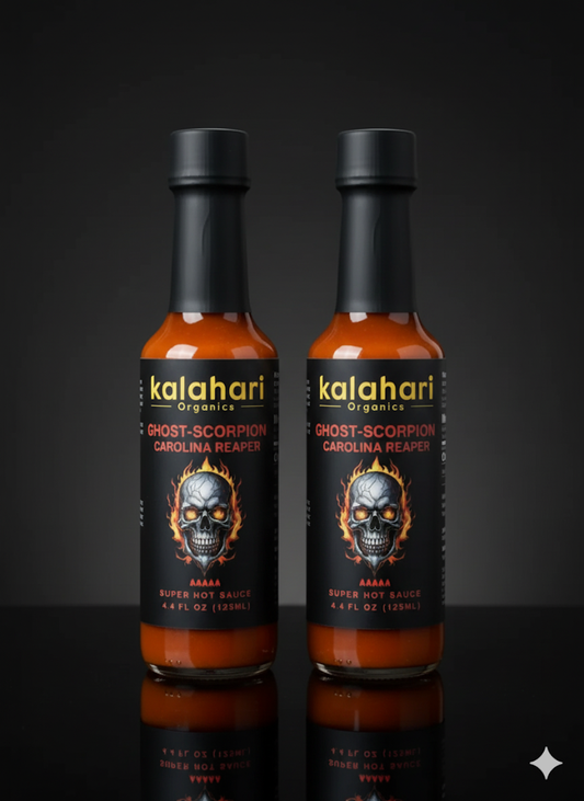Kalahari Trinity | Ghost Scorpion Reaper Super-Hot Sauce -125ml