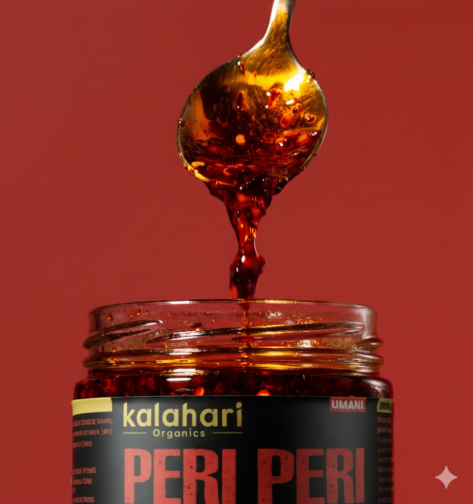 Kalahari Peri-Peri Chilli Crunch Oil - 250g Jar