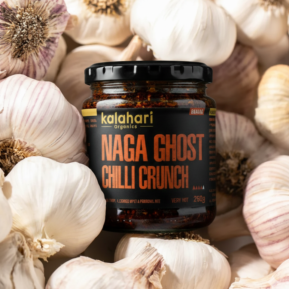 Kalahari Naga Ghost Chilli Crunch Oil - 250g Jar