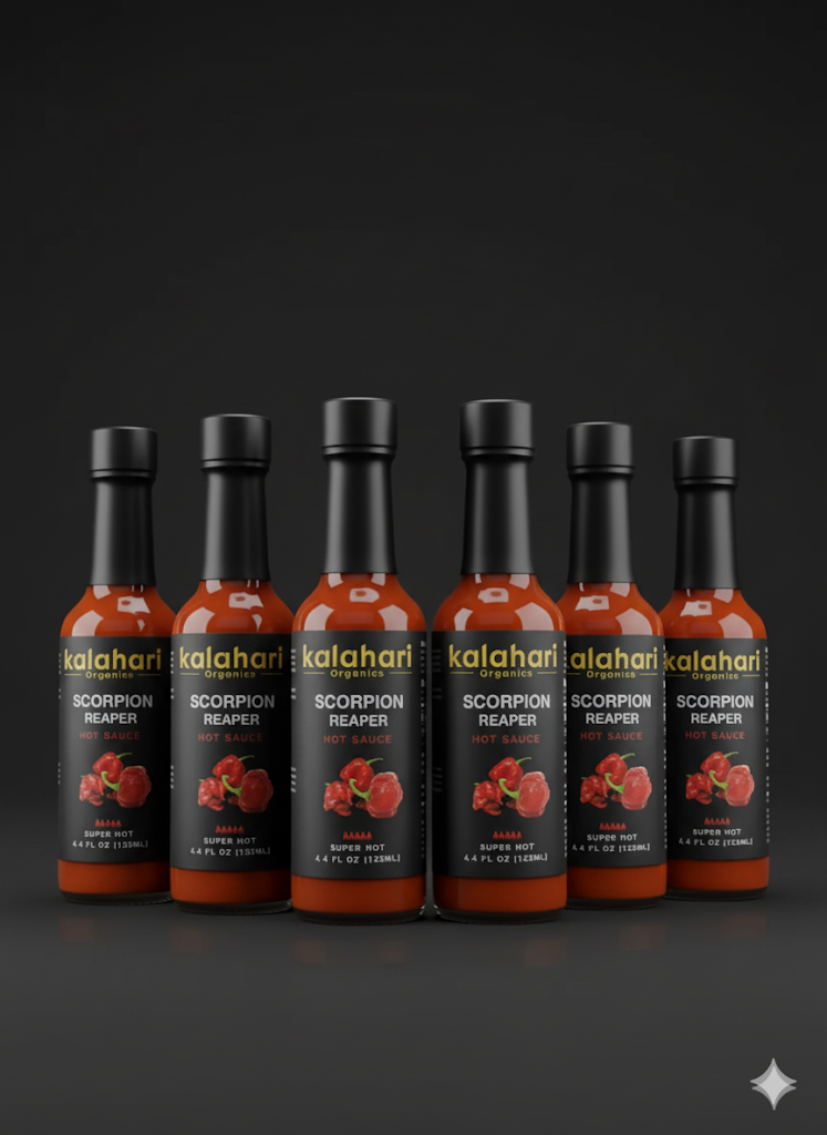 Kalahari Carolina Reaper Scorpion Hot Sauce - 125ml