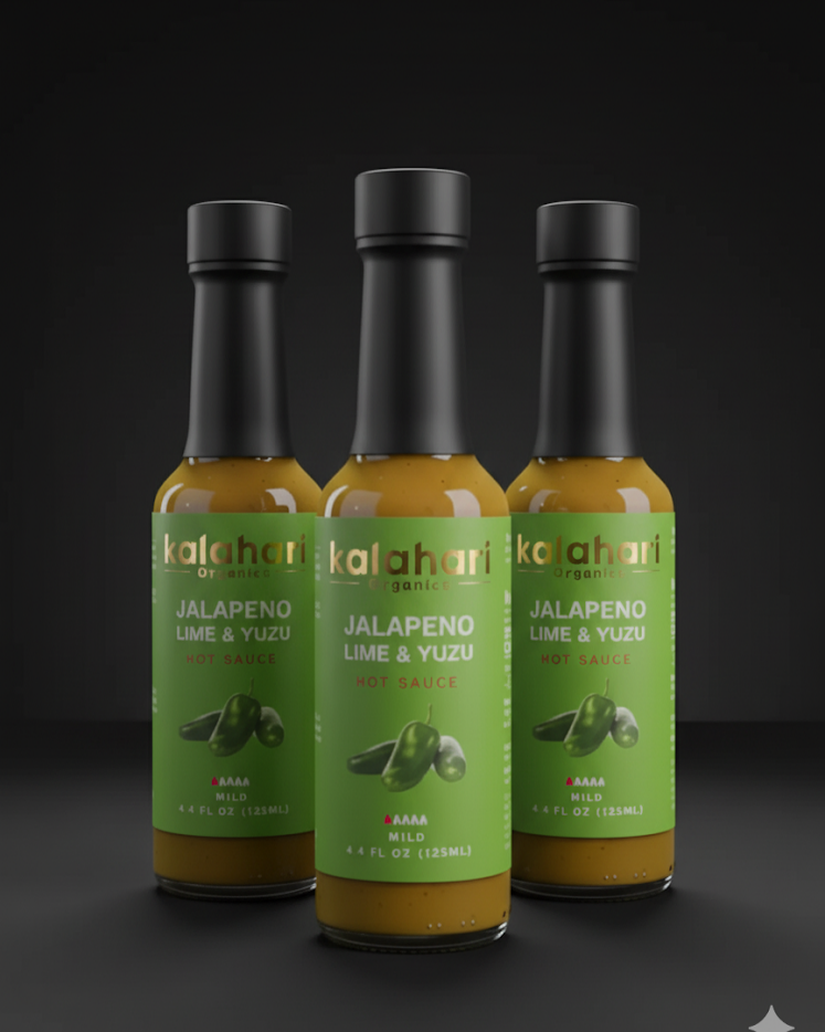 Kalahari Jalapeno Lime & Yuzu Hot Sauce – 125ml