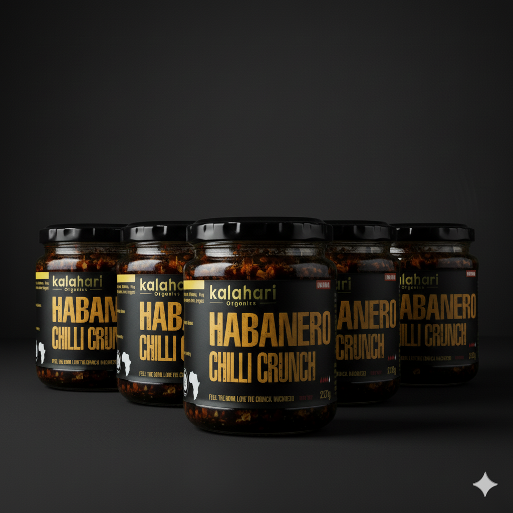 Kalahari Habanero Crunch Oil - 250g Jar