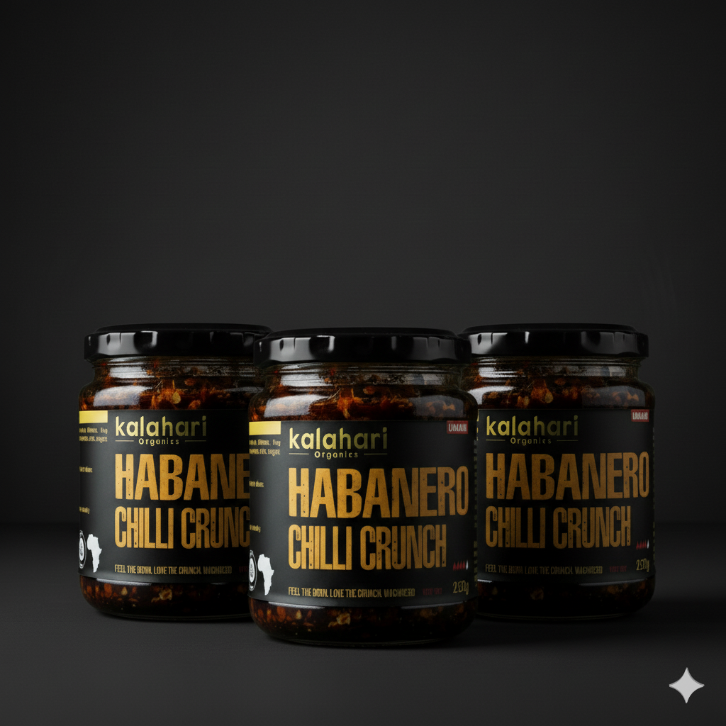 Kalahari Habanero Crunch Oil - 250g Jar