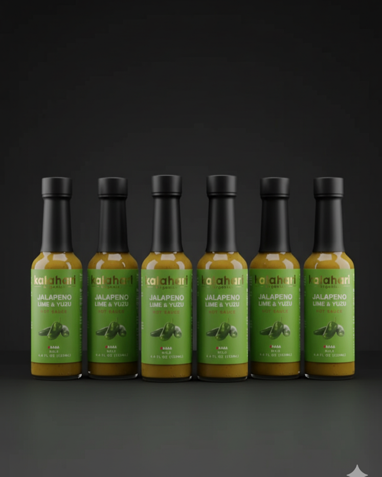 Kalahari Jalapeno Lime & Yuzu Hot Sauce – 125ml
