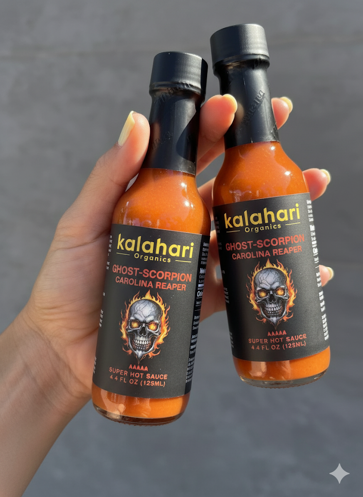 Kalahari Trinity | Ghost Scorpion Reaper Super-Hot Sauce -125ml