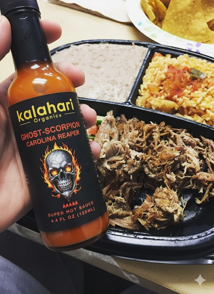 Kalahari Trinity | Ghost Scorpion Reaper Super-Hot Sauce -125ml
