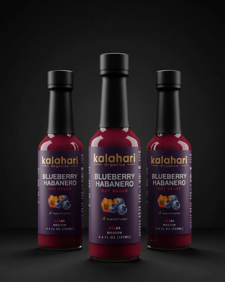 Kalahari Blueberry Habanero Hot Sauce – 125ml