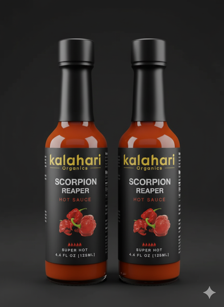 Kalahari Carolina Reaper Scorpion Hot Sauce - 125ml