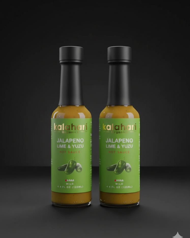 Kalahari Jalapeno Lime & Yuzu Hot Sauce – 125ml