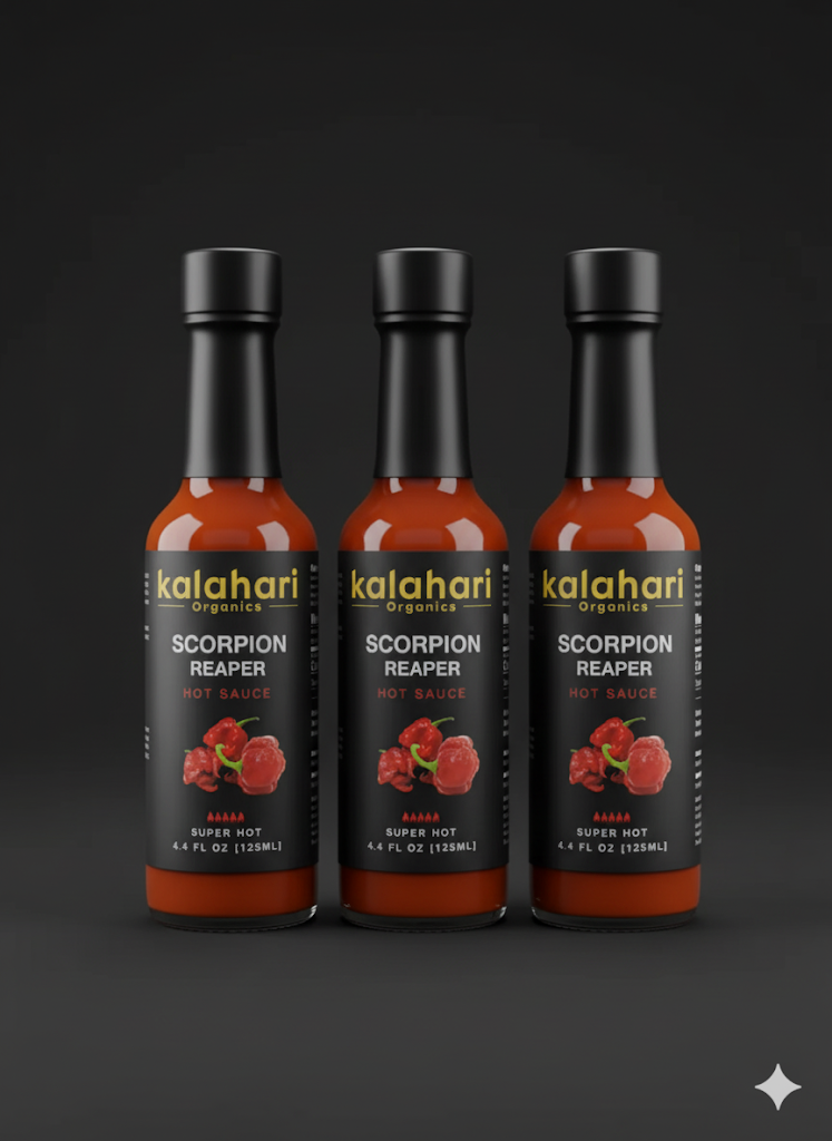 Kalahari Carolina Reaper Scorpion Hot Sauce - 125ml